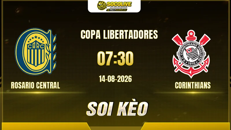 Chuyên gia Socolive soi kèo Rosario Central vs Corinthians trước giờ bóng lăn Chuyên gia Socolive soi kèo Rosario Central vs Corinthians trước giờ bóng lăn