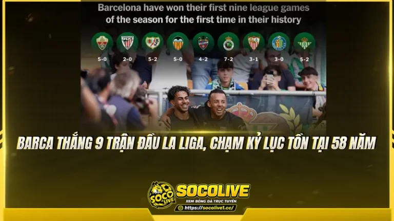 Barca thắng 9 trận đầu La Liga, san bằng kỷ lục của Real